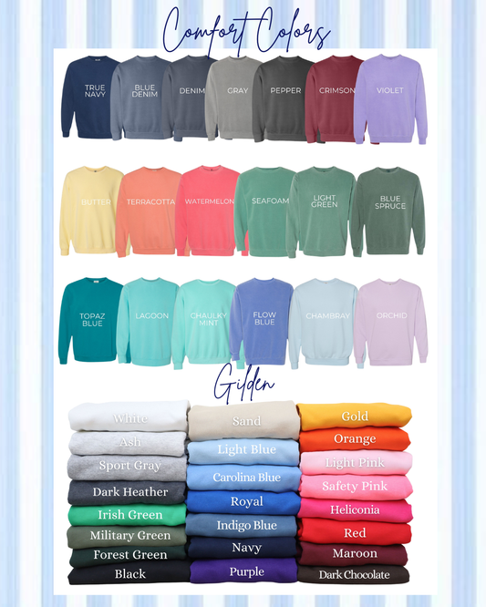 Custom Sweat Shirt Design